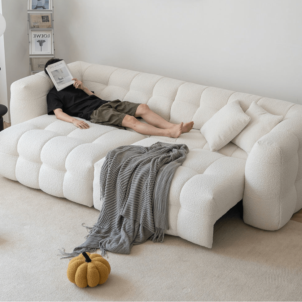 Anakin Extendable Sofa in Bouclé